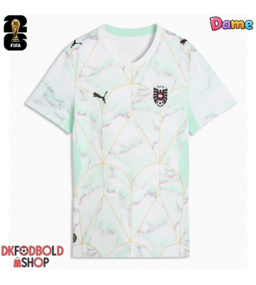 Østrig Udebanetrøje Dame VM 2026 Kort ærmer